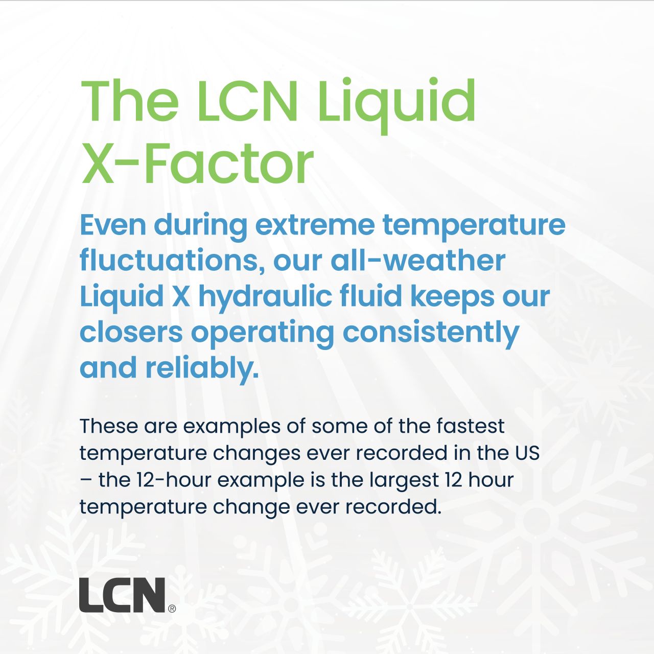 LCN liquid x-factor
